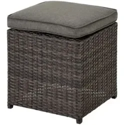 a casa mia Hocker  Padua ¦ grau ¦ Maße (cm): B: 40 H: 40 T: 40.0