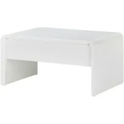 Höffner Couchtisch mit Funktion  Ponza ¦ weiß ¦ Maße (cm): B: 60 H: 46