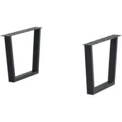 Höffner Couchtischgestell  Comida ¦ schwarz ¦ Maße (cm): B: 50 H: 44