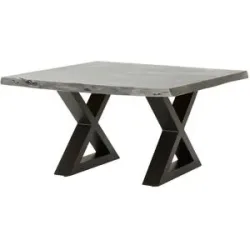 Höffner Home Couchtisch  Alabria ¦ grau ¦ Maße (cm): B: 75 H: 45