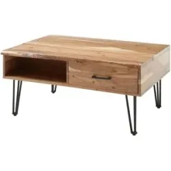 Höffner Couchtisch  Manila ¦ holzfarben ¦ Maße (cm): B: 72 H: 50
