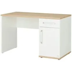 Mia & Mo Schreibtisch  Clea ¦ weiß ¦ Maße (cm): B: 120 H: 74 T: 60.0
