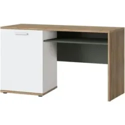 Höffner Schreibtisch  Twenty ¦ holzfarben ¦ Maße (cm): B: 130 H: 74,5 T: 50.0