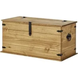 Höffner Truhe  Veracruz ¦ holzfarben ¦ Maße (cm): B: 50 H: 47