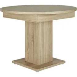 Höffner Esstisch ausziehbar  Ludwig ¦ holzfarben ¦ Maße (cm): H: 75  Ø: 100