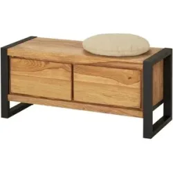 Gray & Jones Garderobenbank  Tierra Fuego ¦ holzfarben ¦ Maße (cm): B: 100 H: 45