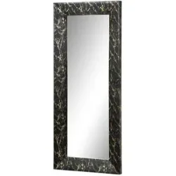 Höffner Spiegel 80 x 180 cm Gesa ¦ schwarz ¦ MDF ¦ Maße (cm): B: 80 H: 180 T: 5.0
