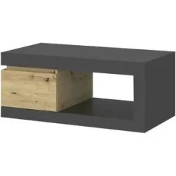 Höffner Couchtisch  Luci ¦ grau ¦ Maße (cm): B: 70 H: 51