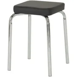 Höffner Hocker  Sandro ¦ schwarz ¦ Maße (cm): B: 31 H: 47 T: 31.0