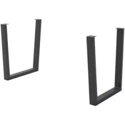 Dine + Mine Tischgestell aus Metall SigNature One ¦ grau ¦ Maße (cm): B: 73 H: