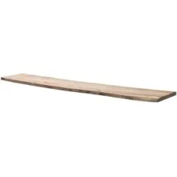 Dine + Mine Bankplatte  SigNature One ¦ holzfarben ¦ Maße (cm): B: 160 H: 3,5 T:
