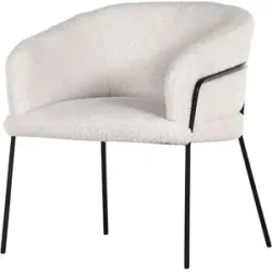 Höffner Sessel  Shepherd ¦ weiß ¦ Maße (cm): B: 64 H: 74 T: 65.0