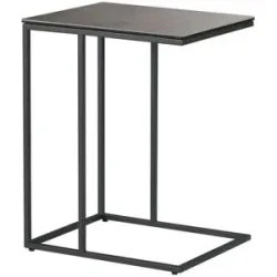 Jette Home Beistelltisch  Partner II ¦ grau ¦ Maße (cm): B: 47 H: 60 T: 38.0