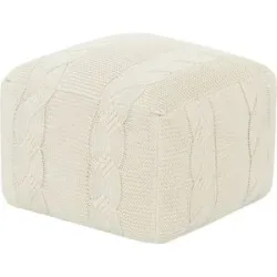 Gray & Jones Sitzpouf  Cap Ferrat ¦ beige ¦ Maße (cm): B: 50 H: 35