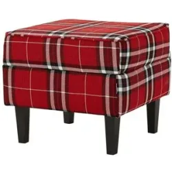 switch Hocker  Gerda ¦ rot ¦ Maße (cm): B: 49 H: 45 T: 49.0