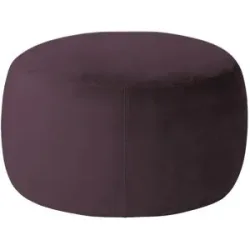 Höffner Samt Hocker  Amadi ¦ lila/violett ¦ Maße (cm): B: 60 H: 40