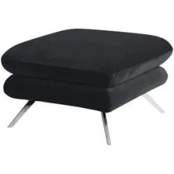 Jette Home Hocker  Caldara ¦ schwarz ¦ Maße (cm): B: 70 H: 45 T: 70.0