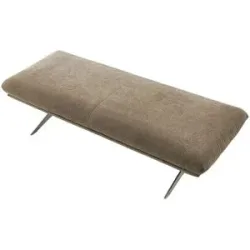Koinor Hockerbank  Francis ¦ beige ¦ Maße (cm): B: 150 H: 43 T: 60.0