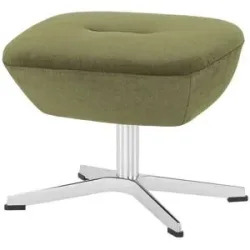 Höffner Fußablage  Globe ¦ grün ¦ Maße (cm): B: 50 H: 37 T: 36.0