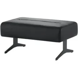 Stressless Hocker aus Leder  Stella ¦ schwarz ¦ Maße (cm): B: 90 H: 44 T: 57.0