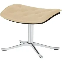 Höffner Fußablage  Bravo ¦ beige ¦ Maße (cm): B: 51 H: 38 T: 38.0