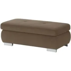 Lounge Collection Polsterhocker  Affair ¦ braun ¦ Maße (cm): B: 129 H: 47 T: