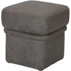 Höffner Hocker  Lech ¦ grau ¦ Maße (cm): B: 40 H: 46 T: 40.0