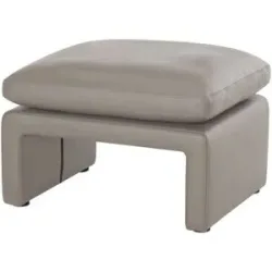 erpo just relax Hocker  JR963 Bari ¦ grau ¦ Maße (cm): B: 64 H: 43 T: 51.0