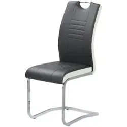 Höffner Schwingstuhl  Toni ¦ schwarz ¦ Maße (cm): B: 44 H: 100 T: 57.0