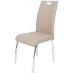 Höffner Stuhl  Tibo ¦ creme ¦ Maße (cm): B: 43 H: 98 T: 61.0