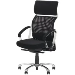 Höffner Chefsessel  Crossover ¦ schwarz ¦ Maße (cm): B: 63 H: 125,5 T: 66.0