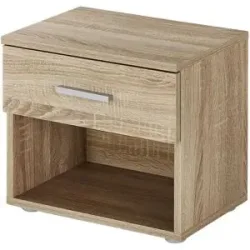 Höffner Beistelltisch  Melia ¦ holzfarben ¦ Maße (cm): B: 42 H: 38 T: 30.0