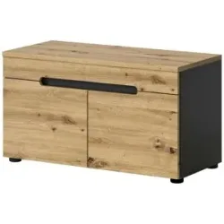 Höffner Sitzbank  Canu ¦ holzfarben ¦ Maße (cm): B: 80 H: 45 T: 37.0