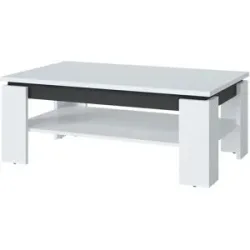 Höffner Couchtisch  Avellino ¦ weiß ¦ Maße (cm): B: 67 H: 43