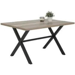 Höffner Esstisch   ¦ holzfarben ¦ Maße (cm): B: 90 H: 75
