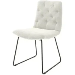 Jette Home Polsterstuhl  Salo ¦ weiß ¦ Maße (cm): B: 52 H: 87 T: 66.0