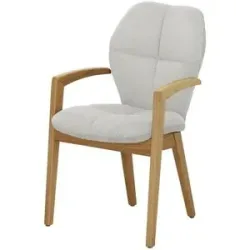 Wohnwert Polsterstuhl  Luisa ¦ beige ¦ Maße (cm): B: 57 H: 89 T: 64.0