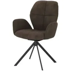 Wohnwert Polsterstuhl  Luisa ¦ braun ¦ Maße (cm): B: 62 H: 90 T: 60.0