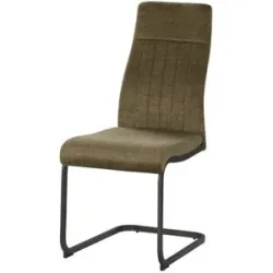 Höffner Schwingstuhl  Harun ¦ grün ¦ Maße (cm): B: 45,5 H: 97,5 T: 63.0