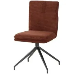 uno Esszimmerstuhl drehbar Gloria ¦ orange ¦ Maße (cm): B: 47,3 H: 84,5 T: 62.7