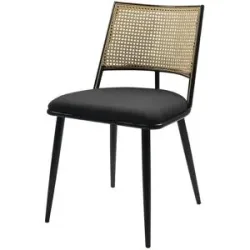 Höffner Stuhl  Davide ¦ schwarz ¦ Maße (cm): B: 47 H: 79 T: 48.5