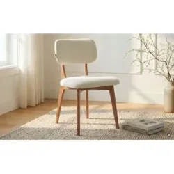 smart Polsterstuhl aus Wildeiche massiv Jesper ¦ grau ¦ Maße (cm): B: 50 H: 82,5
