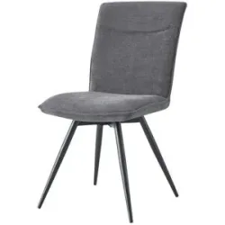 Höffner Stuhl  Fritz ¦ grau ¦ Maße (cm): B: 47 H: 89 T: 64.0