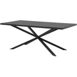 uno Esstisch  Broadway ¦ schwarz ¦ Maße (cm): B: 90 H: 78