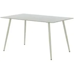 Höffner Esstisch  Miron ¦ creme ¦ Maße (cm): B: 90 H: 76