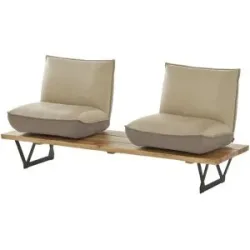 Koinor Kufenbank  Schwof ¦ beige ¦ Maße (cm): B: 190 H: 88 T: 70.0
