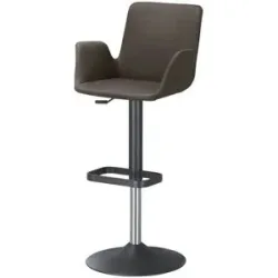 Höffner Barhocker  MyTina ¦ braun ¦ Maße (cm): B: 52 T: 47.0