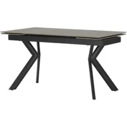 uno Keramiktisch ausziehbar Gerald ¦ grau ¦ Maße (cm): B: 80 H: 76