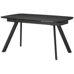 uno Glastisch ausziehbar Tilly ¦ grau ¦ Maße (cm): B: 90 H: 76