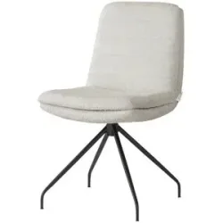 Jette Home Polsterstuhl  Ferro ¦ weiß ¦ Maße (cm): B: 49 H: 85 T: 70.0